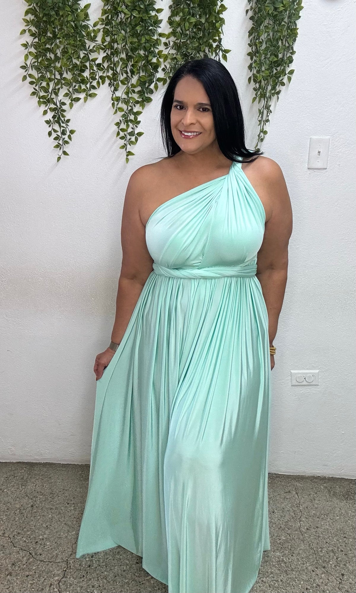 Long Dress Infinity - Menta