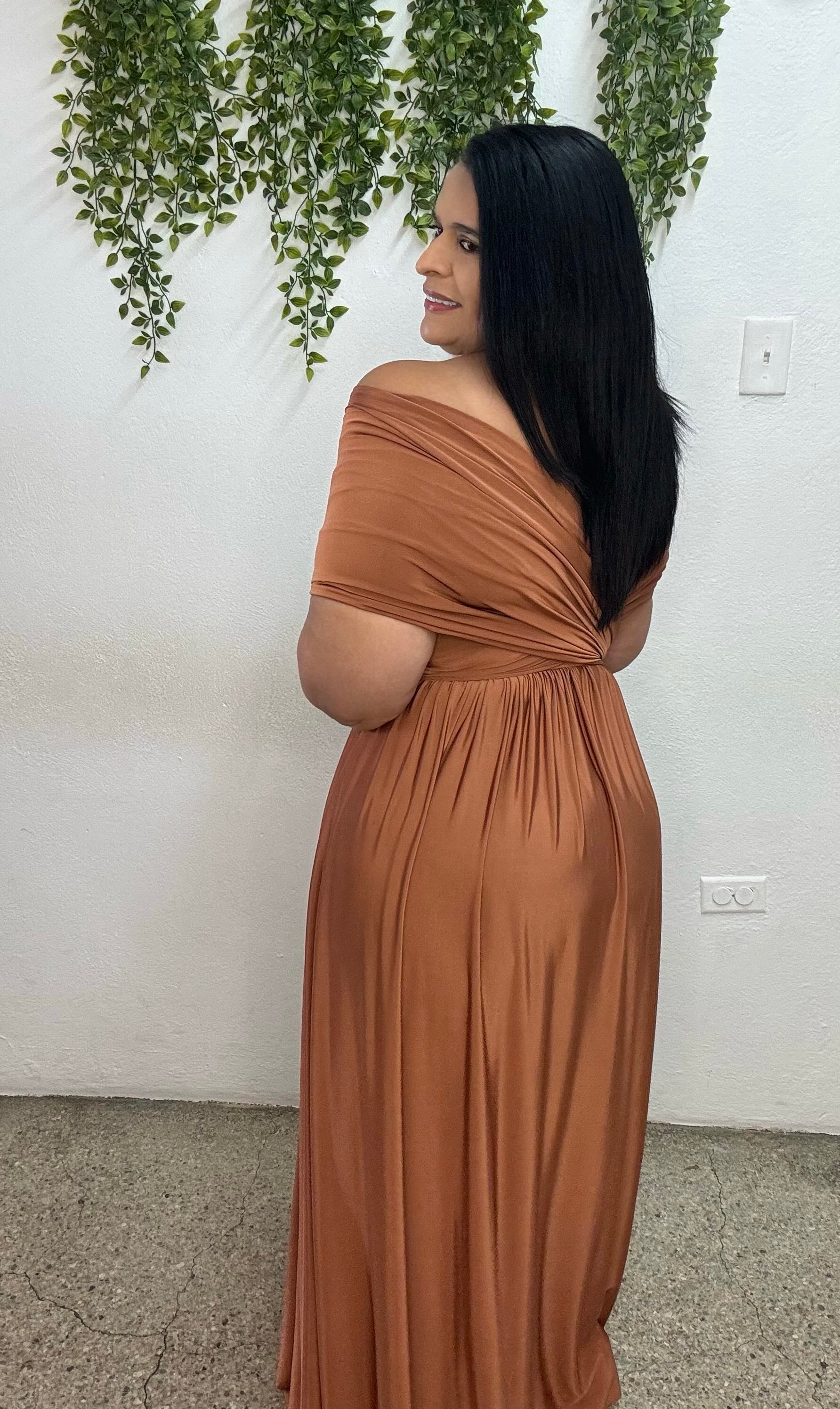 Long Dress Infinity- Bronze