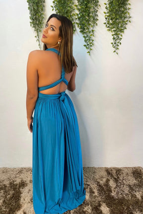 Long Dress Infinity - Turquesa