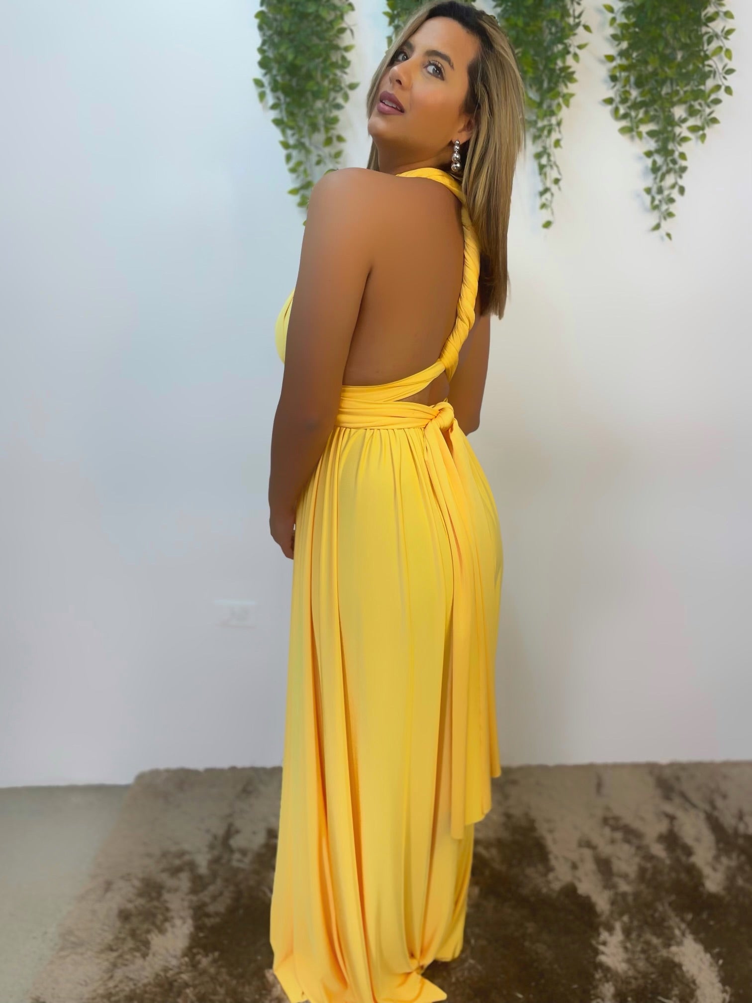 Long Dress Infinity- Amarillo