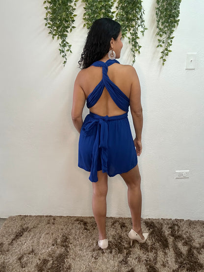 Wrap Short Jumpsuit
