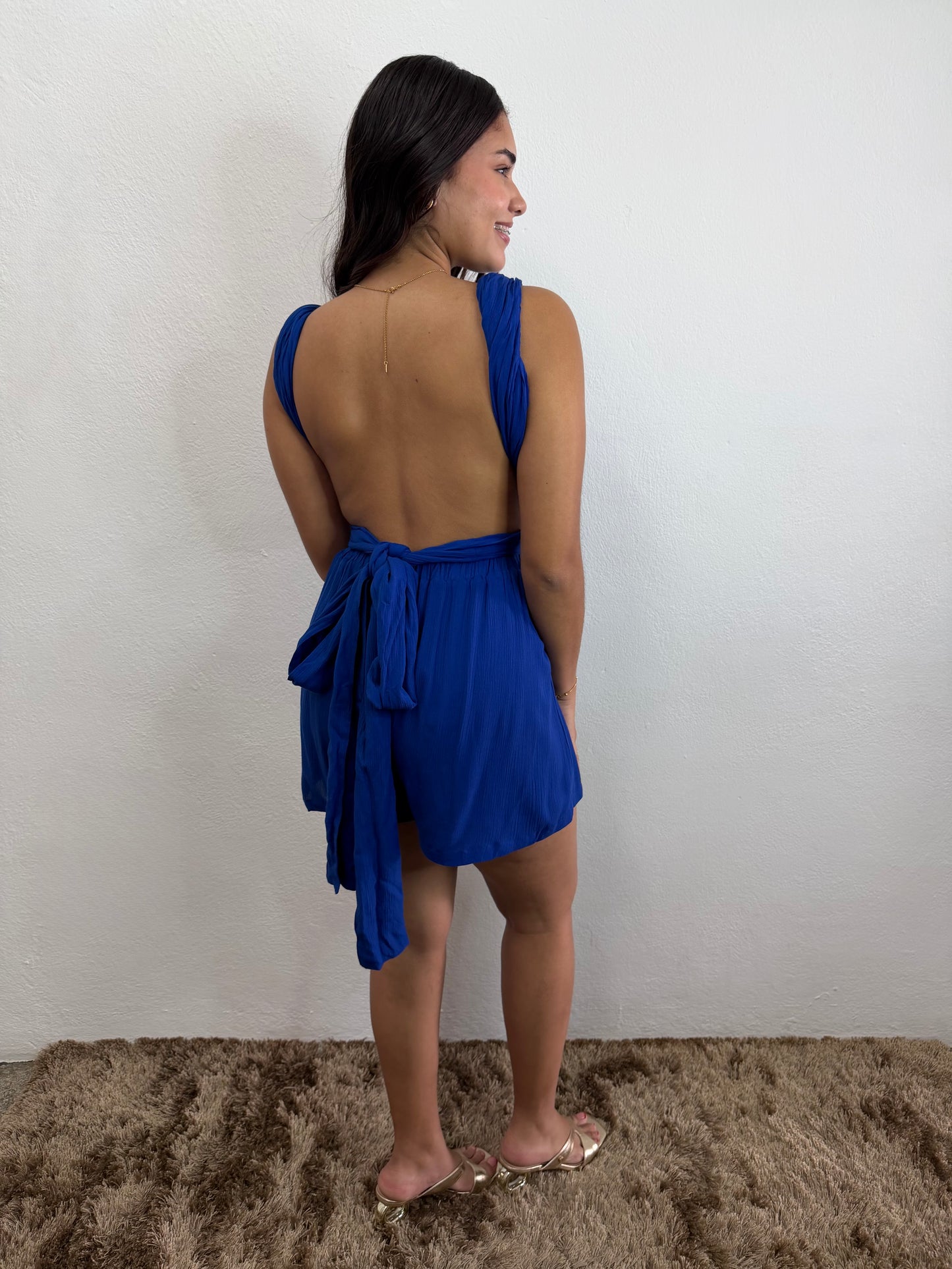 Wrap Short Jumpsuit