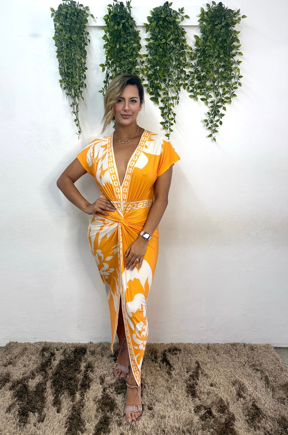 Dress long knot