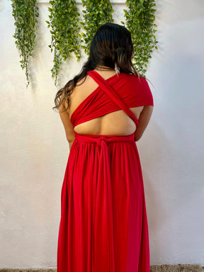 Long Dress Infinity- Rojo