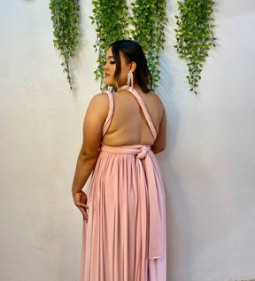 Long Dress Infinity- Dusty Rose