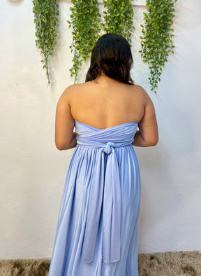 Long Dress Infinity- Azul Claro