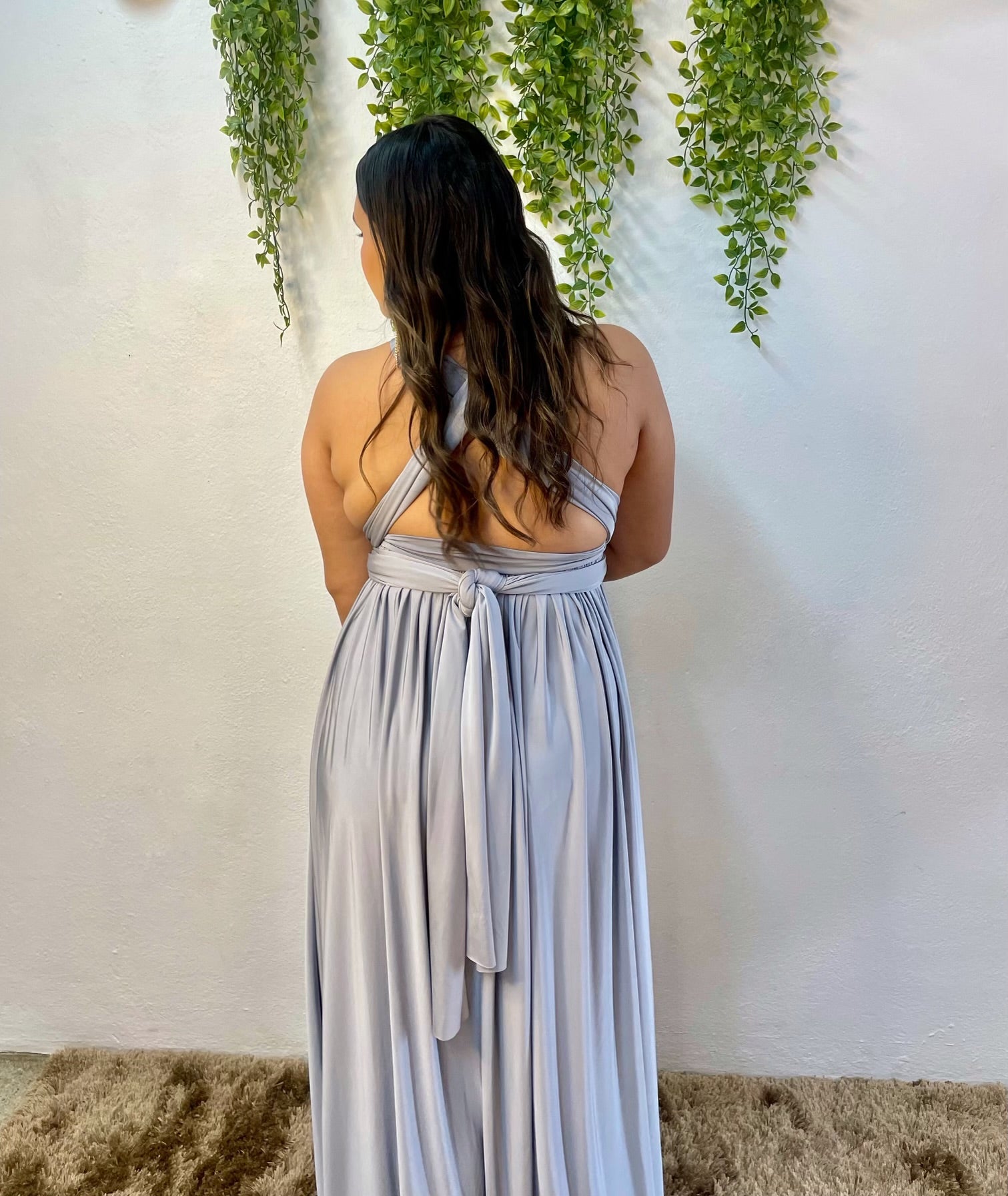 Long Dress Infinity- Plata