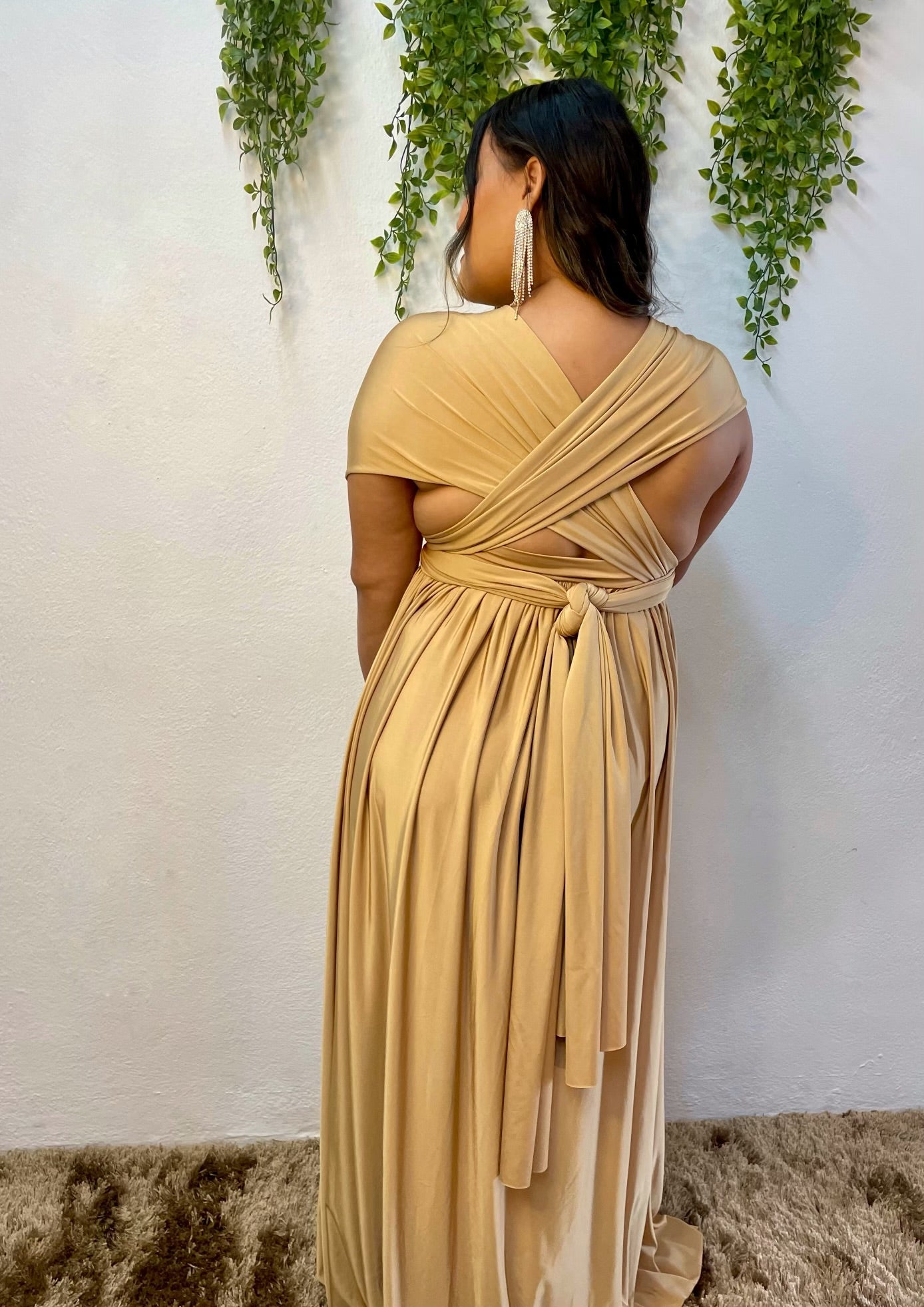 Long Dress Infinity- Oro